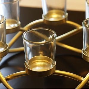 Pier one candle decor/centre piece